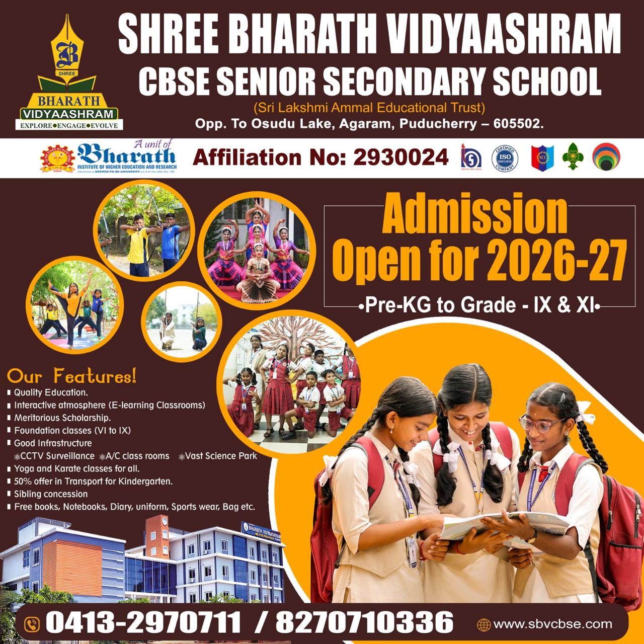 admission open 2026-2027